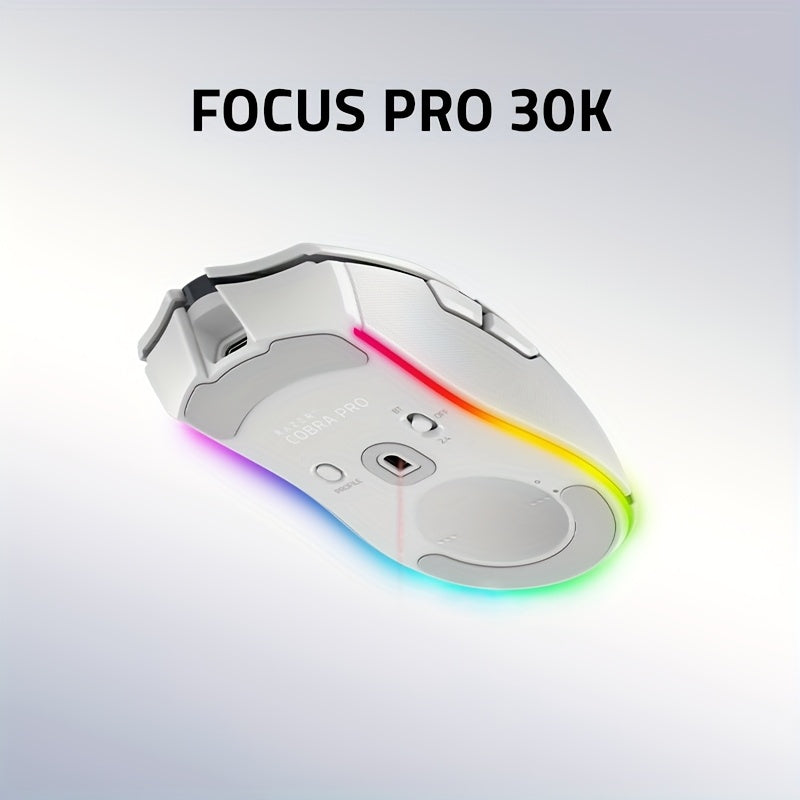 RAZER Cobra Pro Wireless Gaming Mouse with LED Lights, 0.5mm Optical Sensor