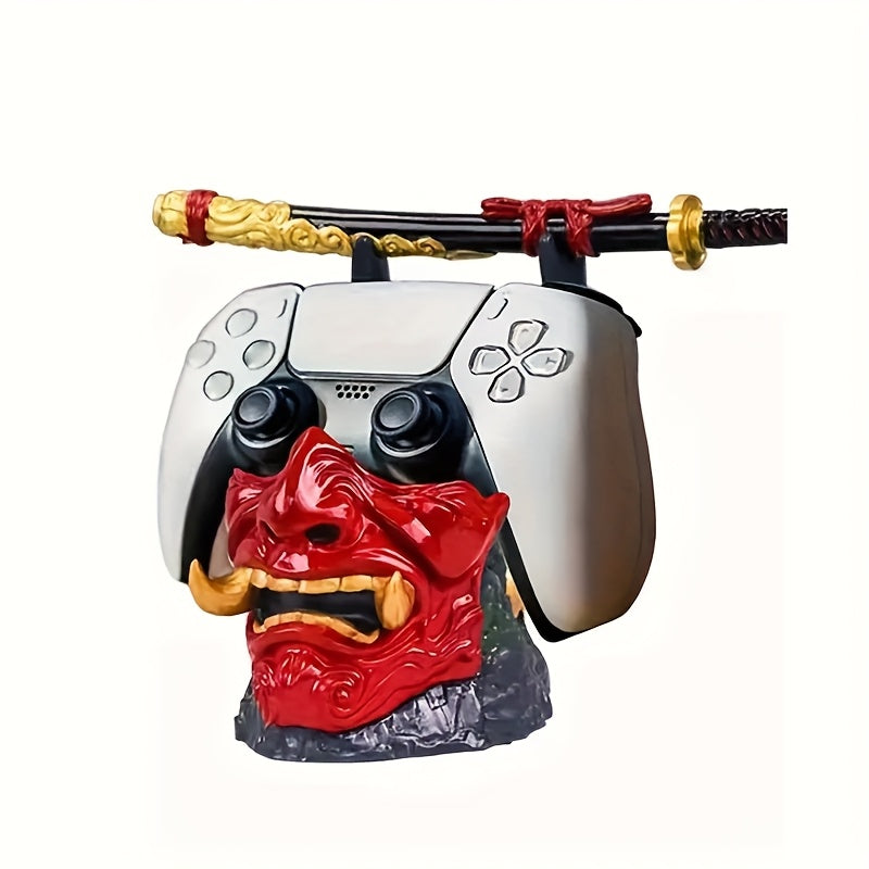1pc Unique Demon Face Warrior Sword Controller Stand