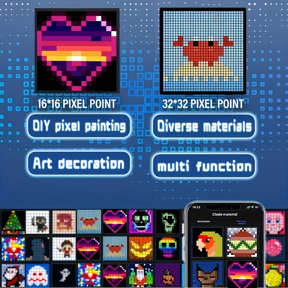 LiHangStar Programmable LED Cube Screen - RGB Gaming