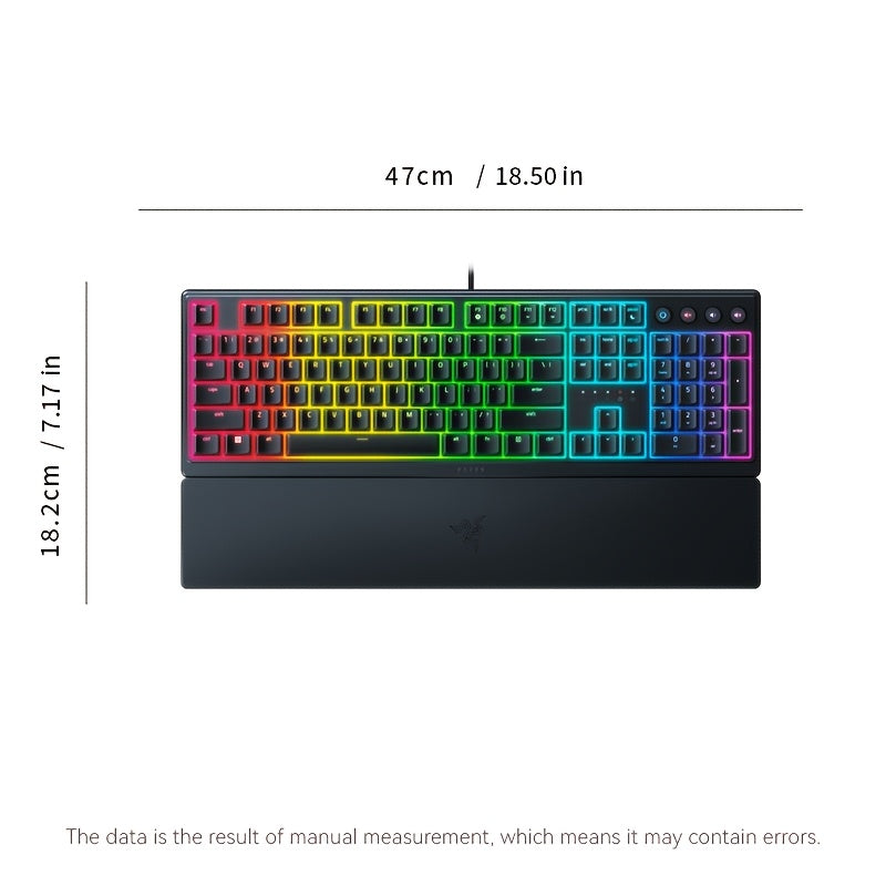 Razer Rainbow Wolf Spider V3 Light Mechanical Keyboard with RGB