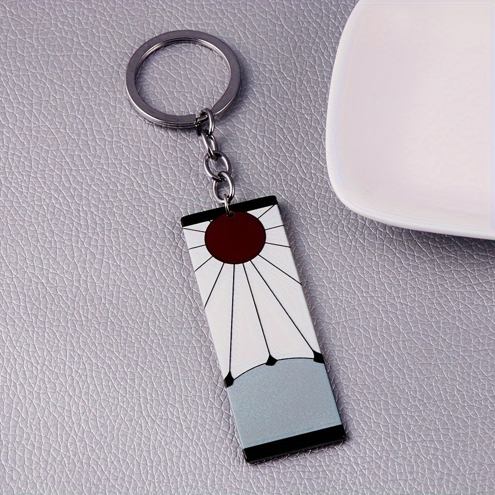 Anime Ghost Slayer Keychain For Men, Ghost Keychain For Men, Cosplay Jewelry For Men