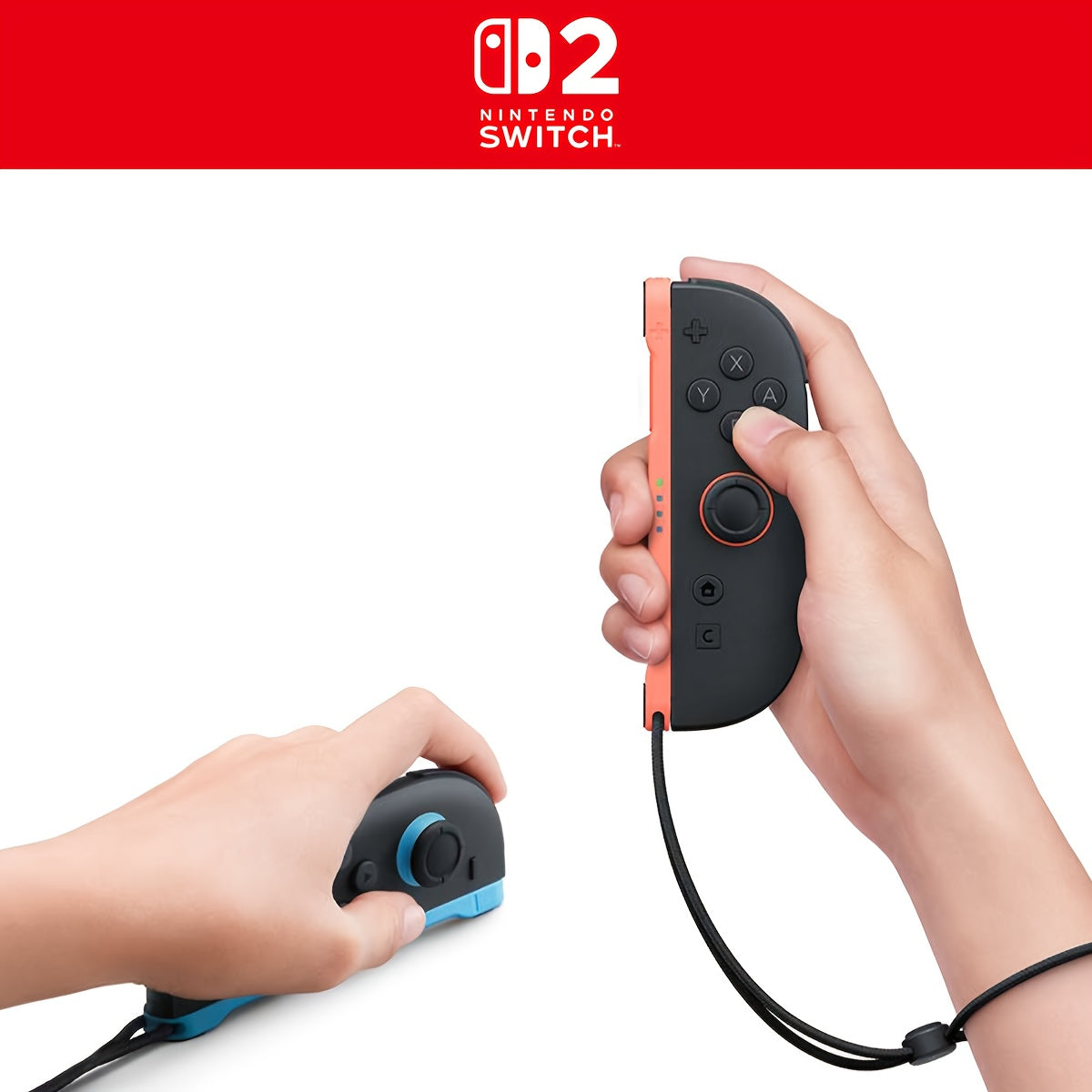 Nintendo Switch Joy-Con 2 Wireless Controllers, Portable Gaming