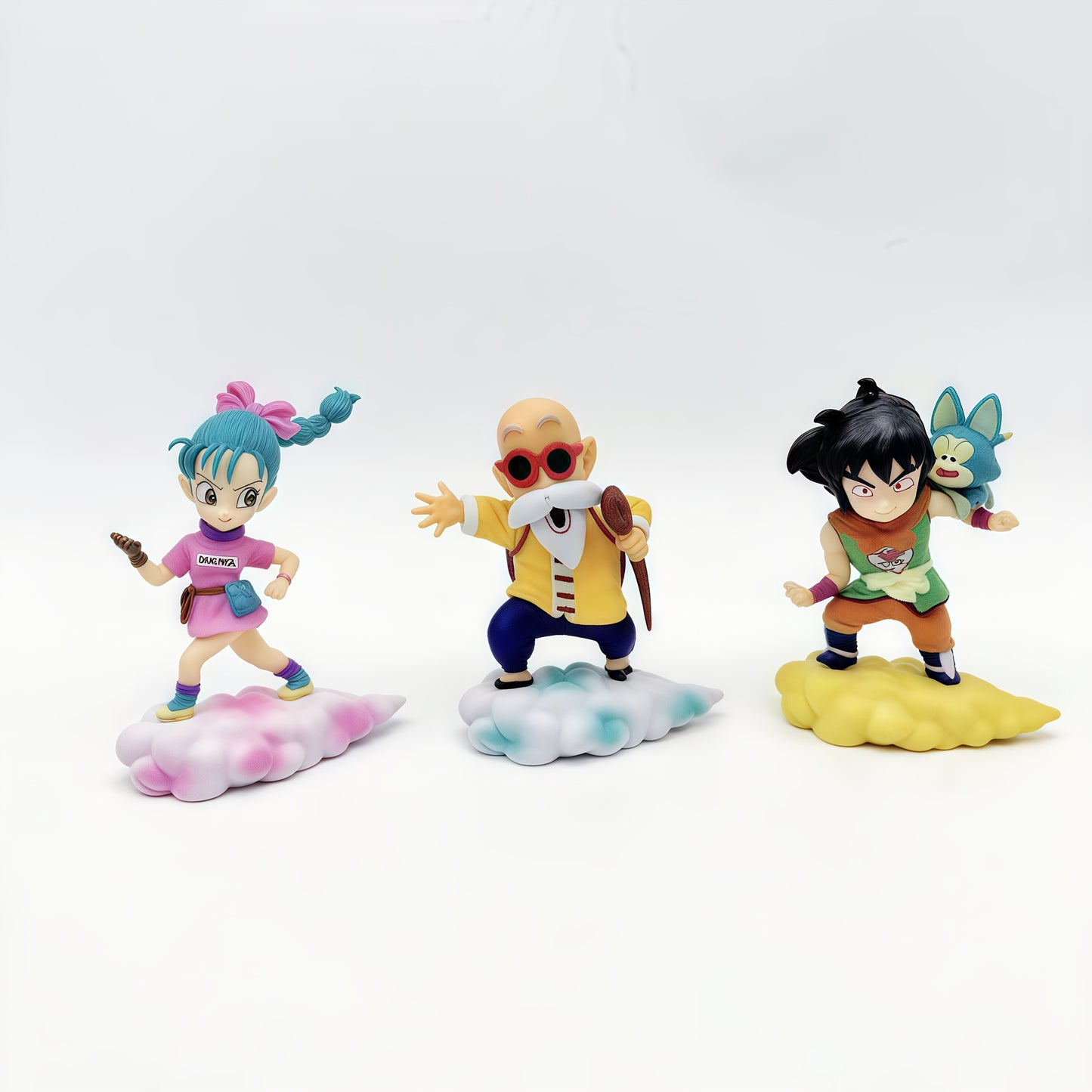 Dragon Ball Anime Merchandise, Nimbus Cloud Scene Figure, 1 or 2 Random Characters Included.