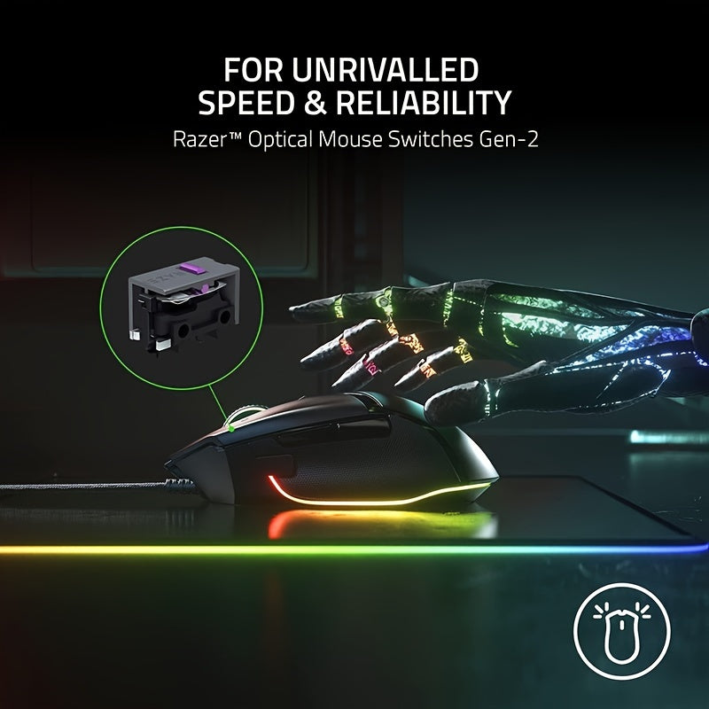 Razer Basilisk V3 Customizable Ergonomic Gaming Mouse: Fastest Gaming Mouse Switch
