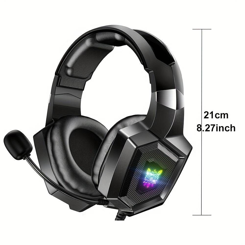 ONIKUMA K8 Gaming Headset Lightweight Fashionable Cool Wired Stereo Gaming Headphone