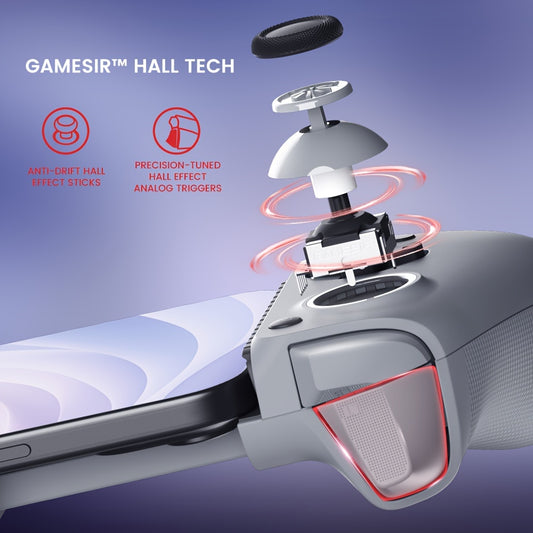GameSir G8 Galileo Type-C Mobile Gaming Controller for Android & for iPhone 15 Series (USB-C)