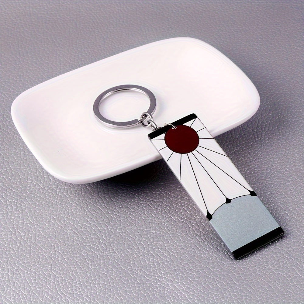 Anime Ghost Slayer Keychain For Men, Ghost Keychain For Men, Cosplay Jewelry For Men