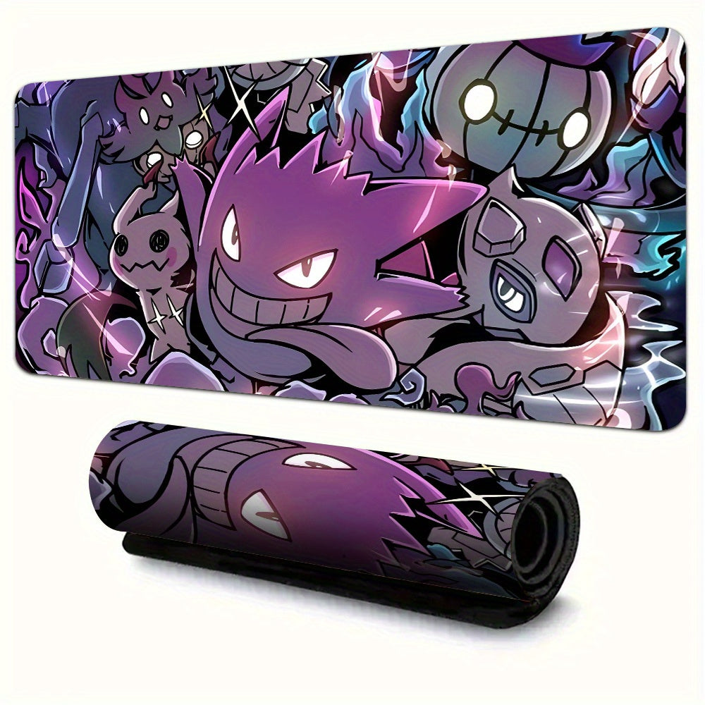 1pc Popular Classic Animation Cartoon Game Cute Interesting Handsome Cool Purple Ghost Elf Gaming Mouse Pad