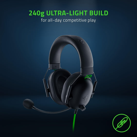 Razer BlackShark V2 X Gaming Headset, 7.1 Surround Sound,