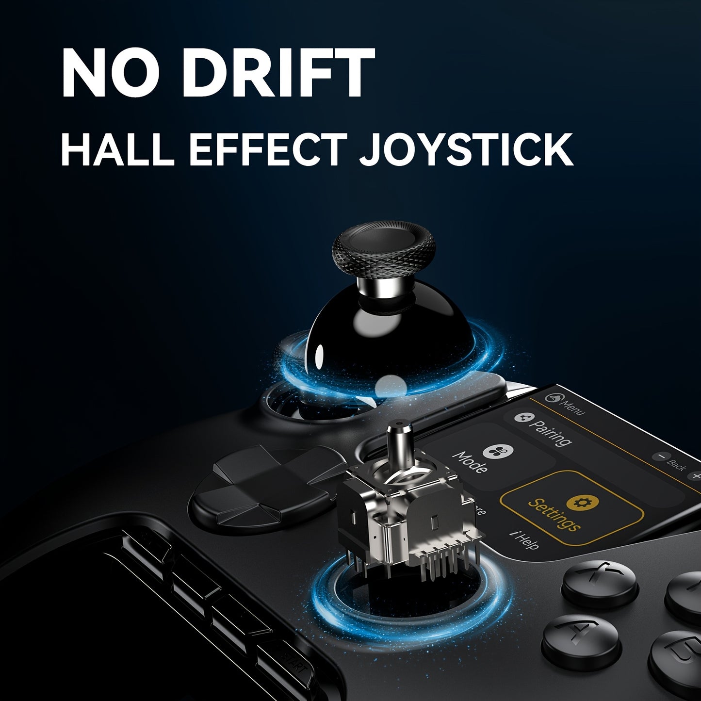NO DRIFT ManbaOne Interactive Screen Gaming Controller for PC/Switch/iOS/Android/Steam Deck