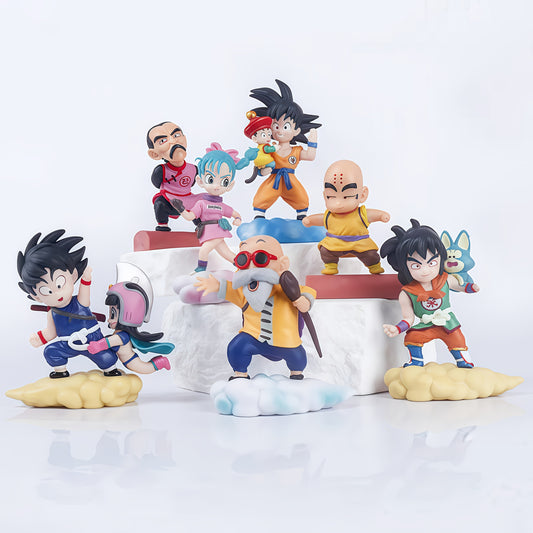 Dragon Ball Anime Merchandise, Nimbus Cloud Scene Figure, 1 or 2 Random Characters Included.