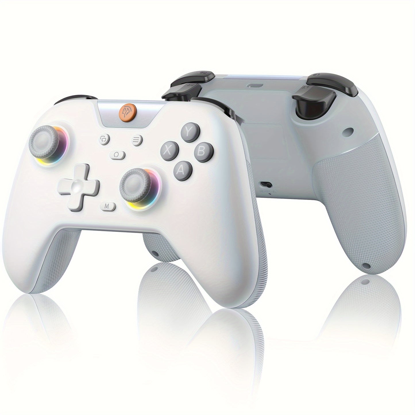 EasySMX Wireless PC Controller, X05 Gaming Controller with 7 Light Colors.