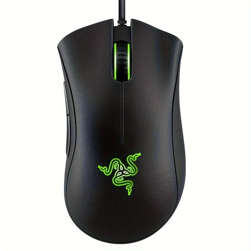 Razer DeathAdder Standard Edition Black Gaming Mouse - 6400 DPI Optical Sensor.