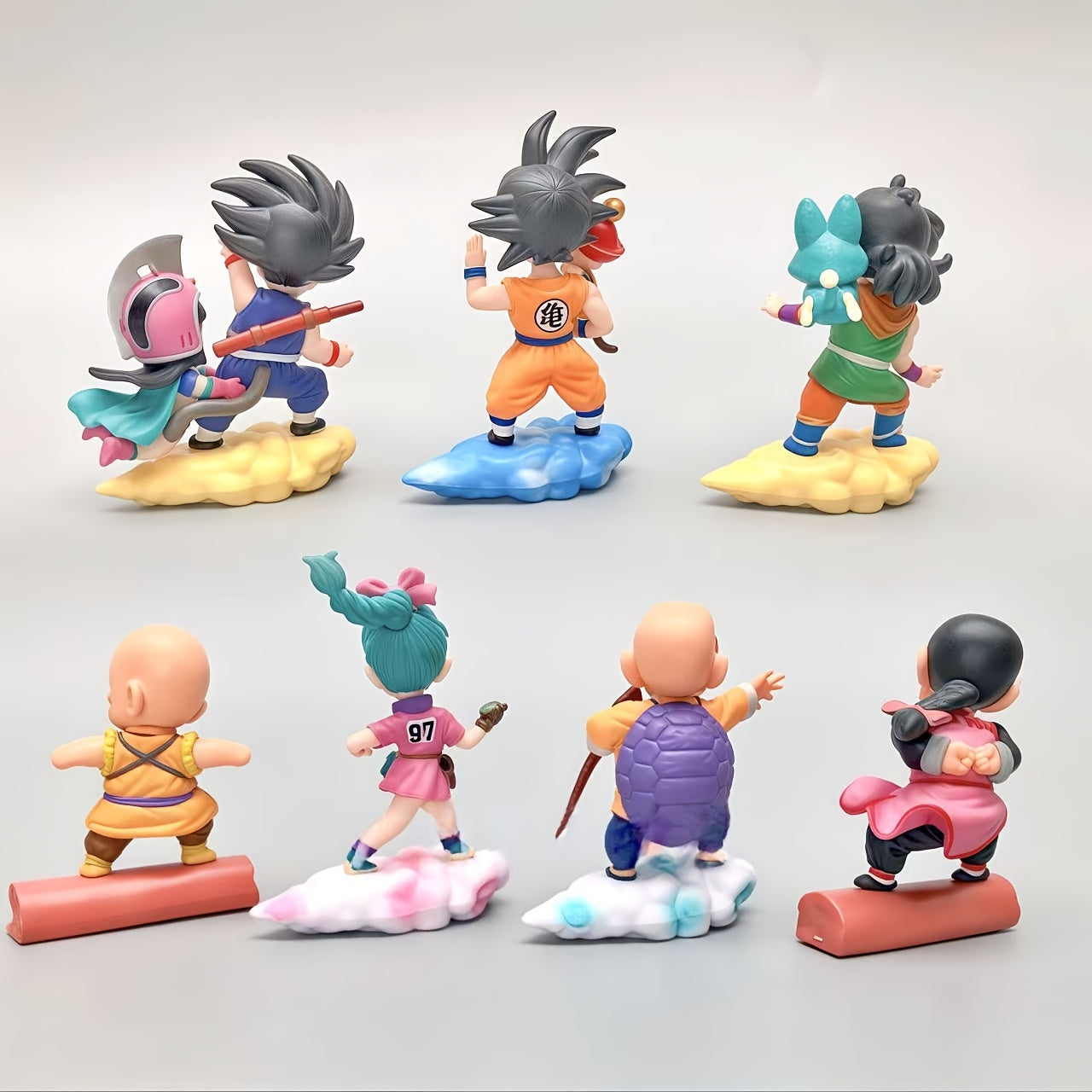 Dragon Ball Anime Merchandise, Nimbus Cloud Scene Figure, 1 or 2 Random Characters Included.