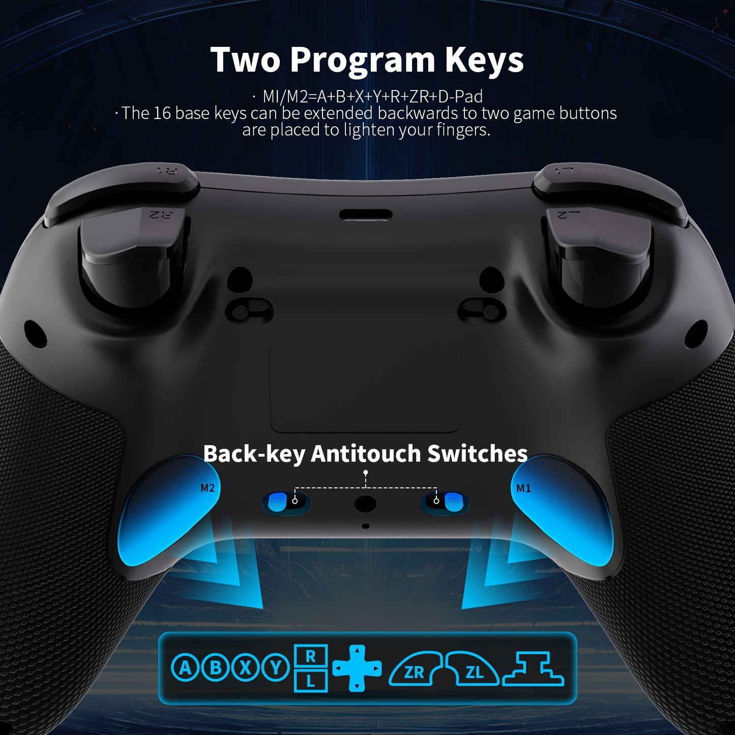 AceGamer Aurora Generation 2, 4G Wireless Wireless Controller for PC/ Android/ Switch/ iOS/