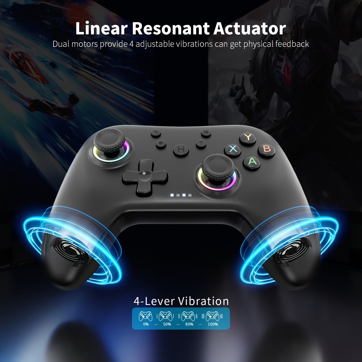 AceGamer Aurora Generation 2, 4G Wireless Wireless Controller for PC/ Android/ Switch/ iOS/