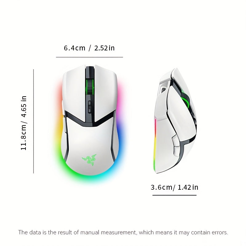 RAZER Cobra Pro Wireless Gaming Mouse with LED Lights, 0.5mm Optical Sensor