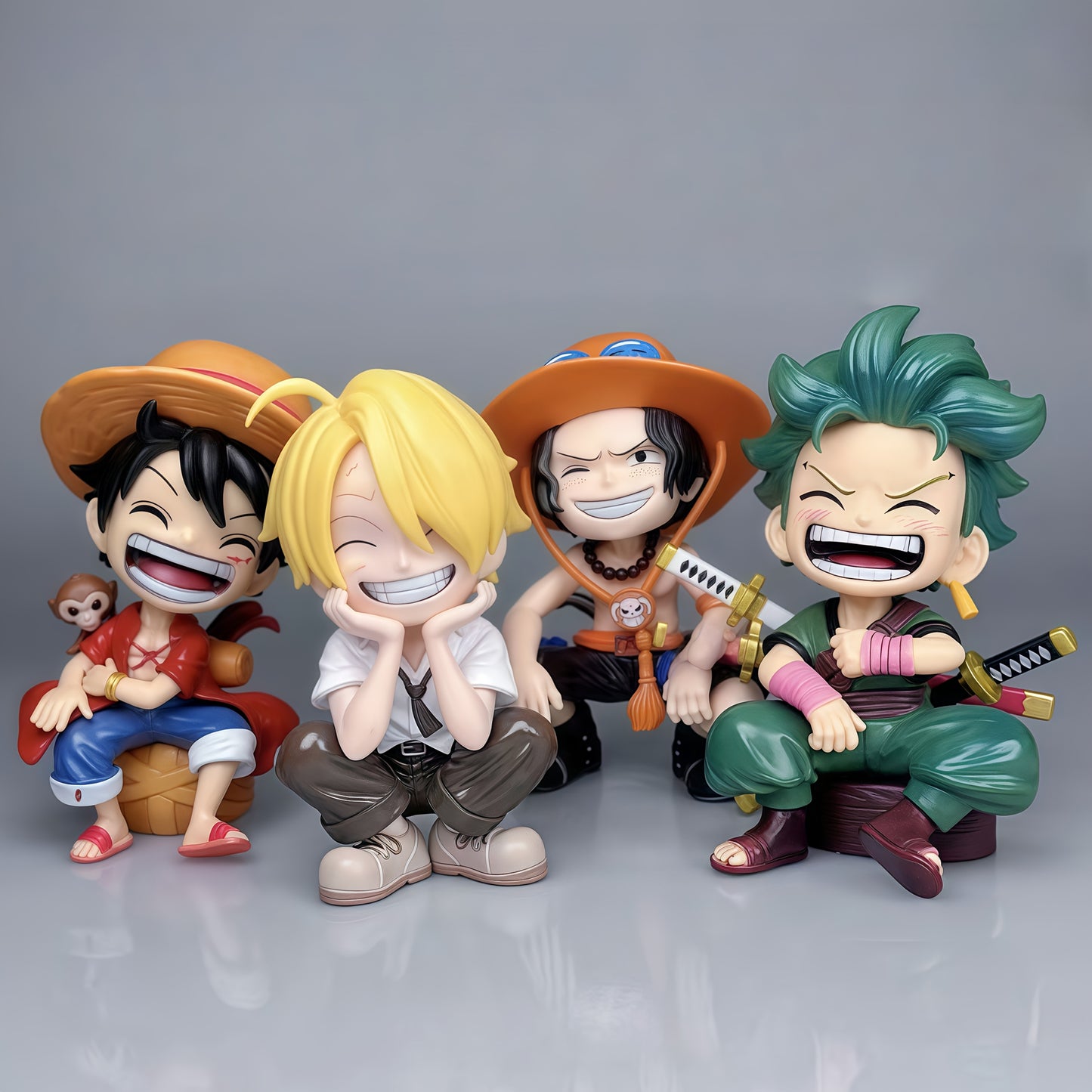 One Piece Peripheral Characters | Q Version Laughter Series | Ace/Dahe