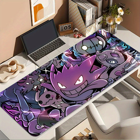 1pc Popular Classic Animation Cartoon Game Cute Interesting Handsome Cool Purple Ghost Elf Gaming Mouse Pad