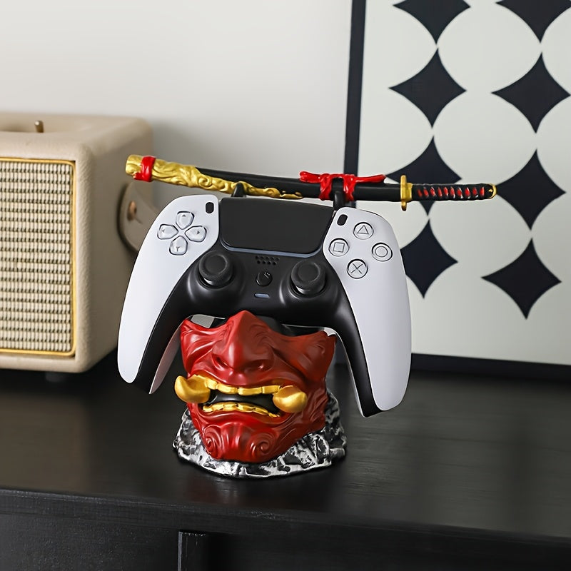 1pc Unique Demon Face Warrior Sword Controller Stand
