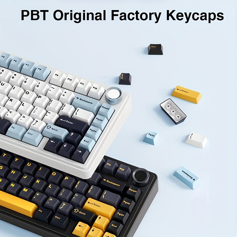 AULA F75 Wireless Mechanical Keyboard with Hot-Swappable Keycaps, RGB, Gaming