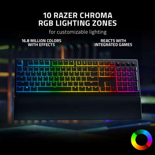 Razer Rainbow Wolf Spider V3 Light Mechanical Keyboard with RGB