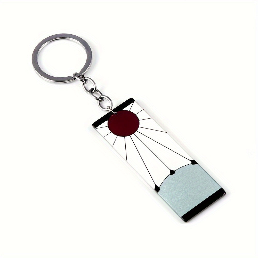 Anime Ghost Slayer Keychain For Men, Ghost Keychain For Men, Cosplay Jewelry For Men