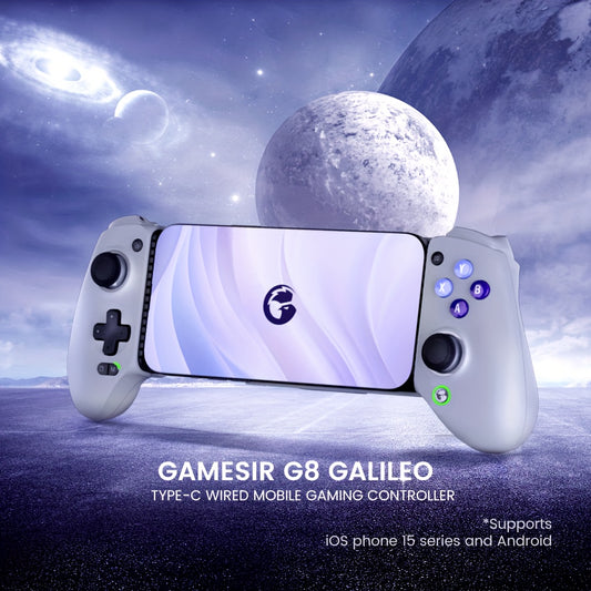 GameSir G8 Galileo Type-C Mobile Gaming Controller for Android & for iPhone 15 Series (USB-C)