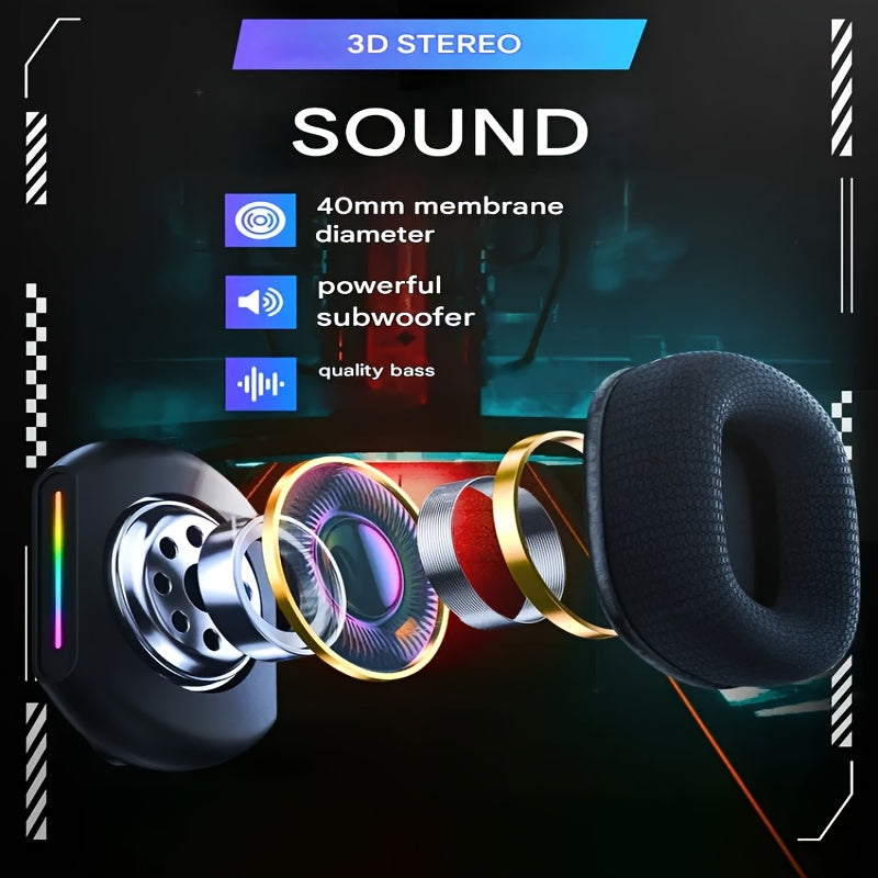 ONIKUMA GT808 hot-selling wireless headset, three modes of use, adaptable to all