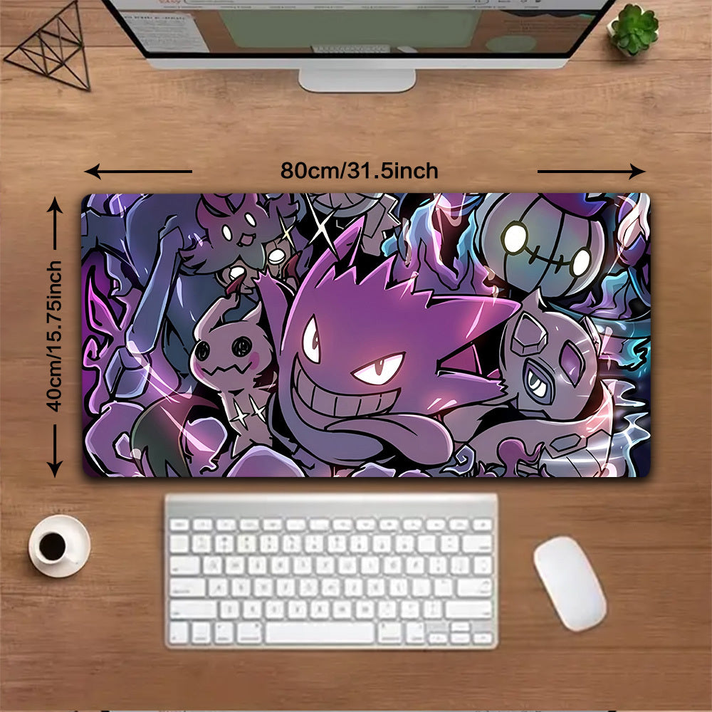 1pc Popular Classic Animation Cartoon Game Cute Interesting Handsome Cool Purple Ghost Elf Gaming Mouse Pad