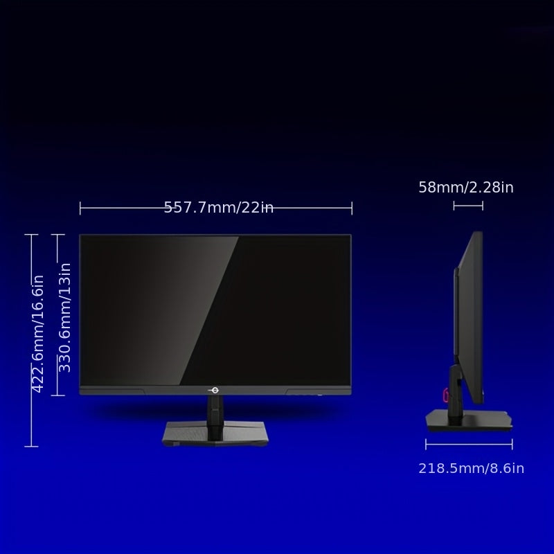 TITAN ARMY 62.23cm Fast IPS 215Hz Gaming Monitor with HDR400nits High Brightness, 1080P HD