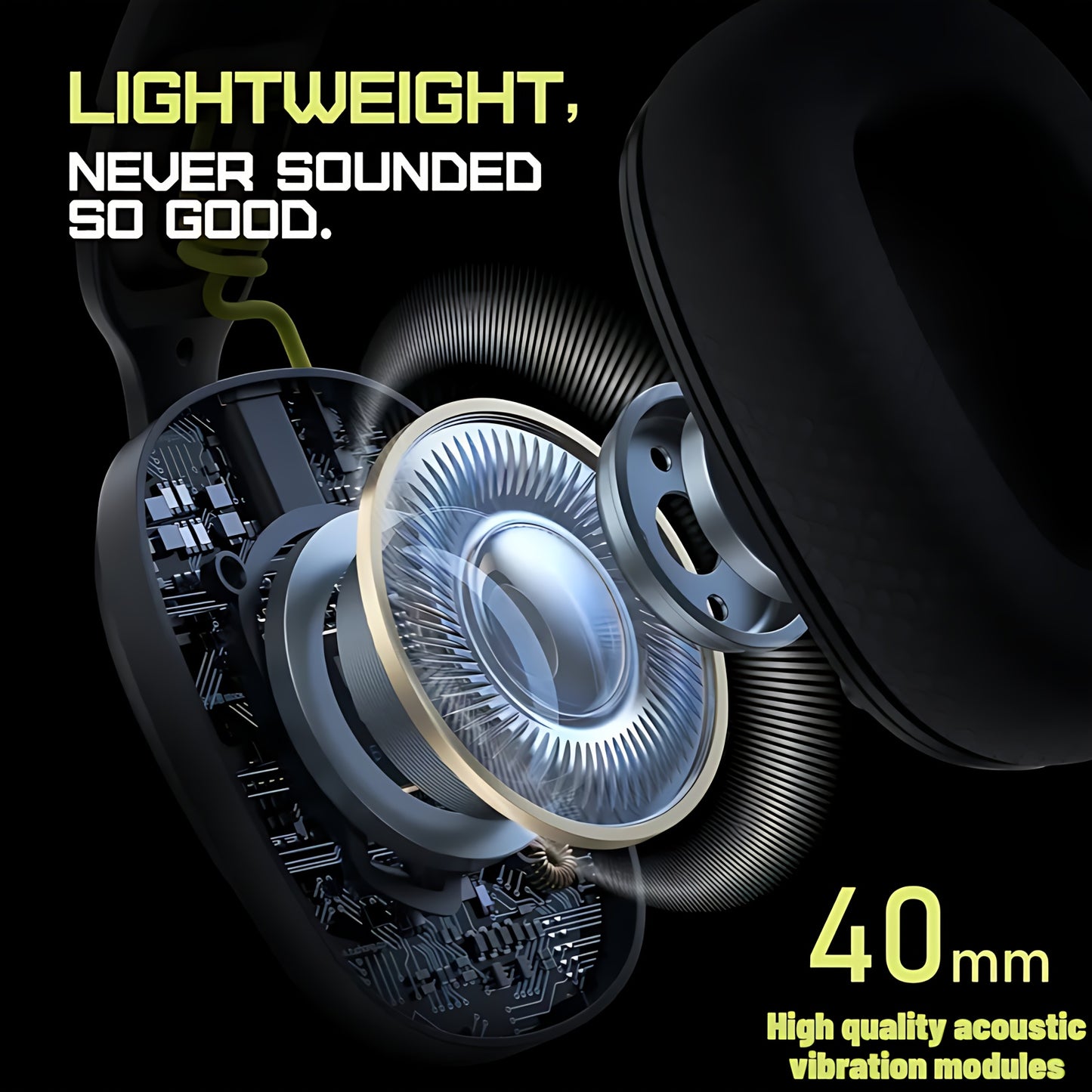 ONIKUMA Wireless Gaming Headset for Xbox/PC/PS5 - 2.4G Wireless & Wired