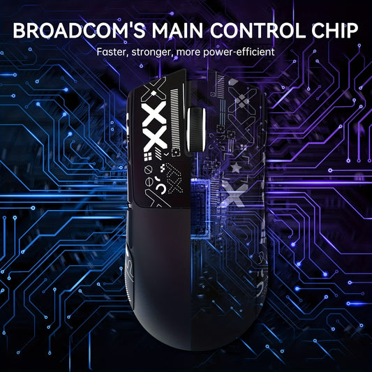 ATTACK SHARK X11 Wireless Gaming Mouse with RGB Magnetic Charging Dock, PixArt PAW3311 Sensor