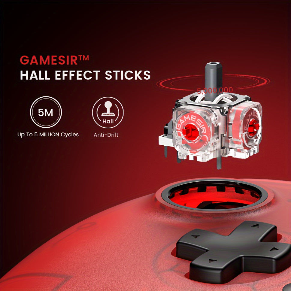 GameSir T7 Wired Controller with Hall Effect Joysticks.