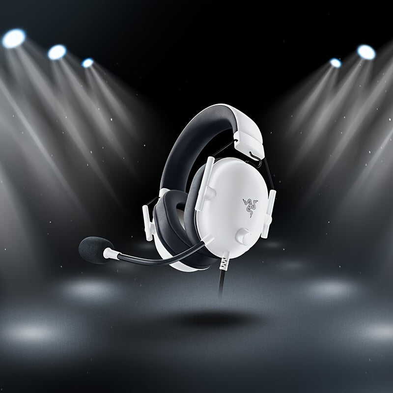 Razer Black Shark V2 X Gaming Headset with Black and White
