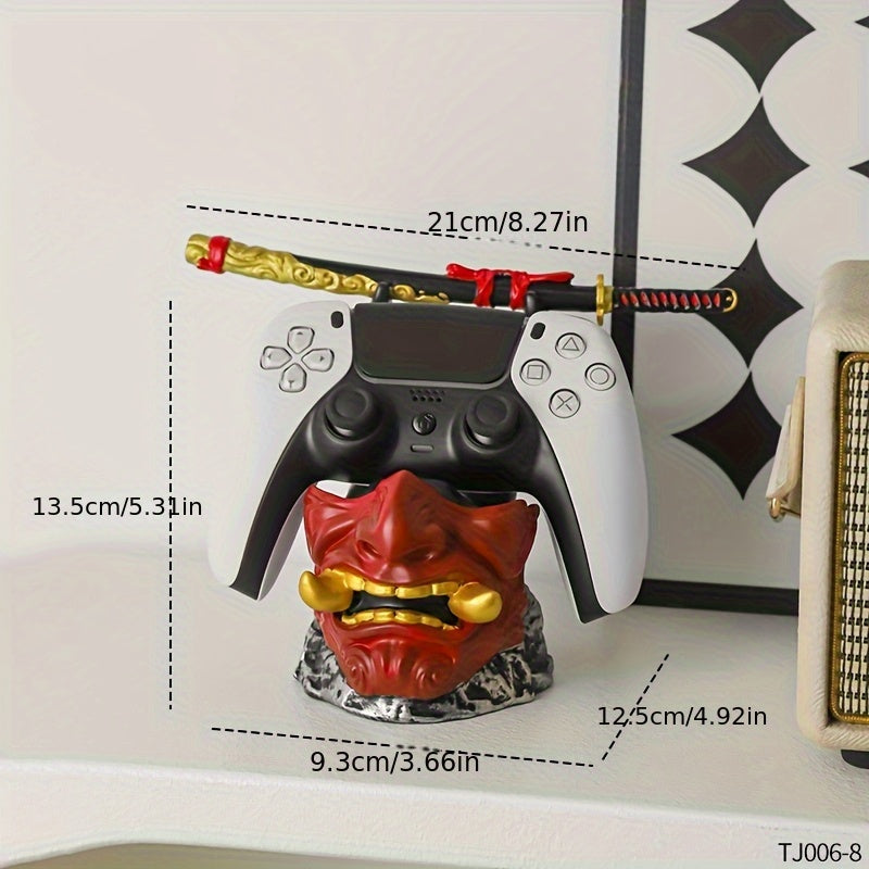 1pc Unique Demon Face Warrior Sword Controller Stand