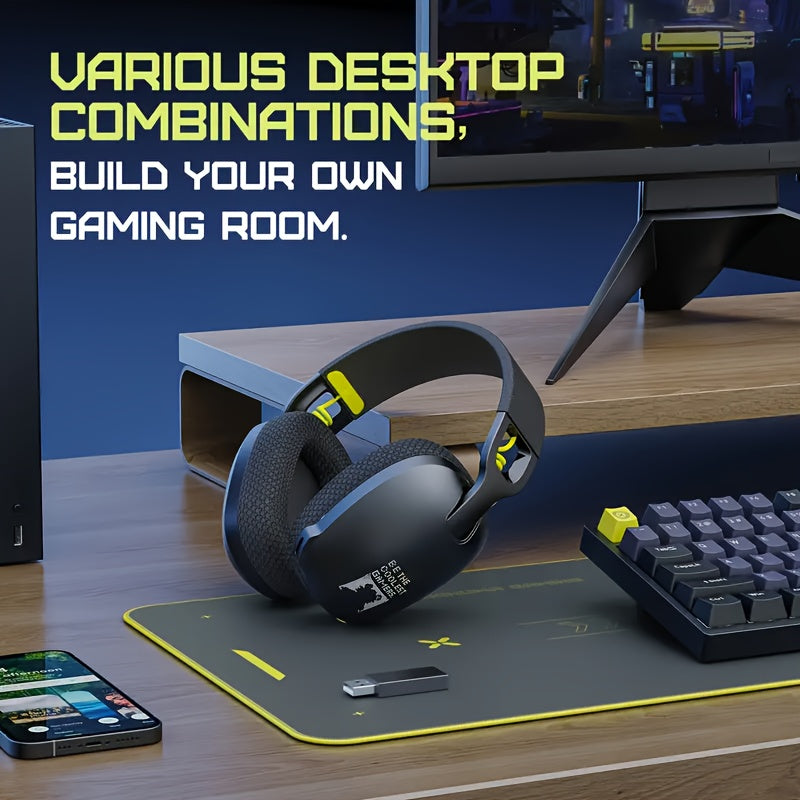 ONIKUMA Wireless Gaming Headset for Xbox/PC/PS5 - 2.4G Wireless & Wired