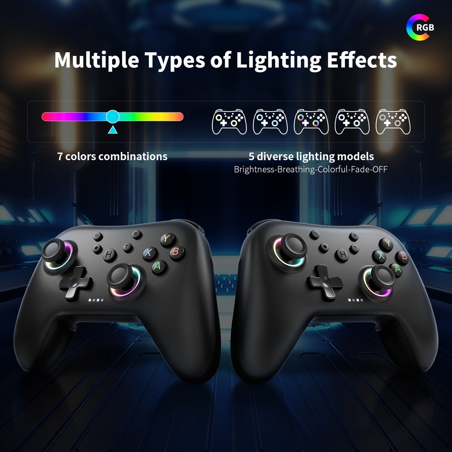 AceGamer Aurora Generation 2, 4G Wireless Wireless Controller for PC/ Android/ Switch/ iOS/