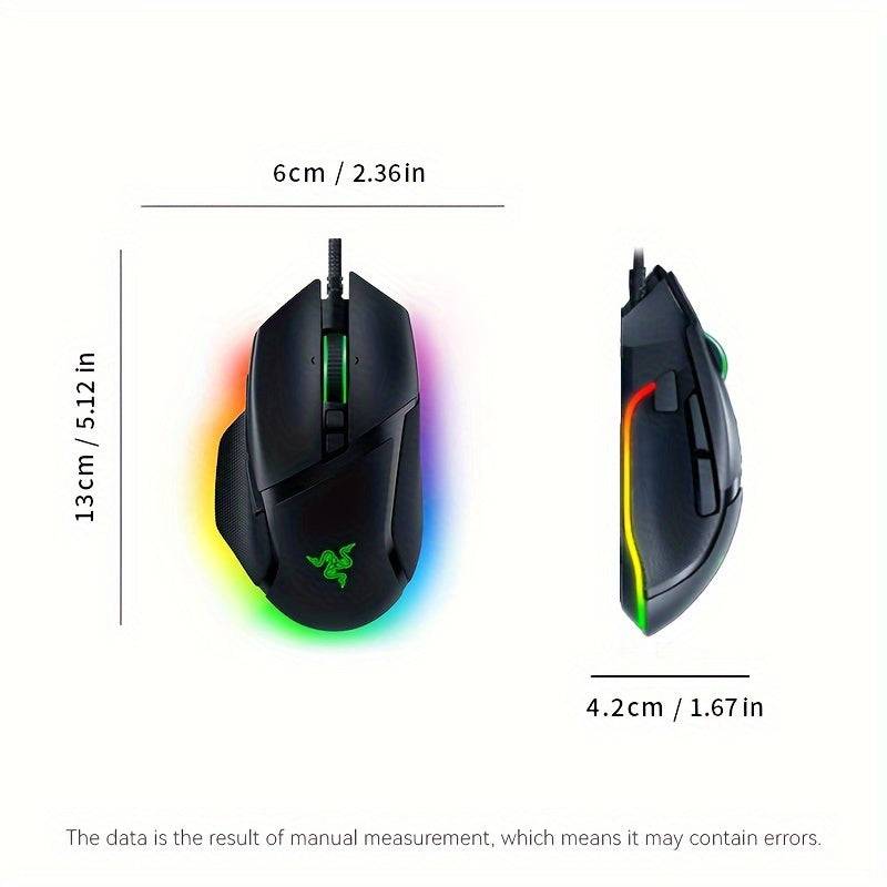 Razer Basilisk V3 Customizable Ergonomic Gaming Mouse: Fastest Gaming Mouse Switch
