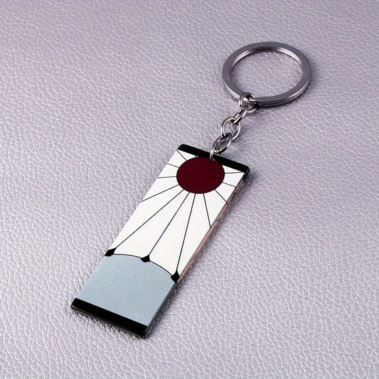 Anime Ghost Slayer Keychain For Men, Ghost Keychain For Men, Cosplay Jewelry For Men