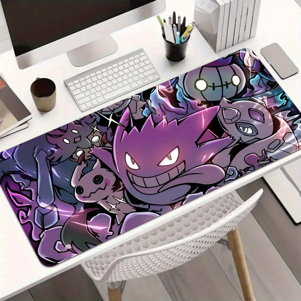 1pc Popular Classic Animation Cartoon Game Cute Interesting Handsome Cool Purple Ghost Elf Gaming Mouse Pad