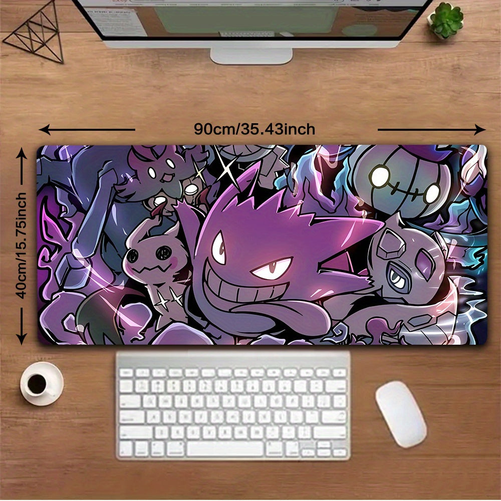 1pc Popular Classic Animation Cartoon Game Cute Interesting Handsome Cool Purple Ghost Elf Gaming Mouse Pad