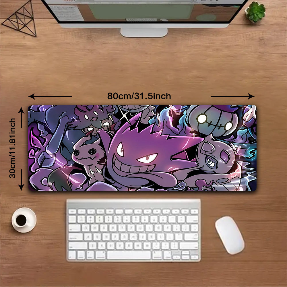 1pc Popular Classic Animation Cartoon Game Cute Interesting Handsome Cool Purple Ghost Elf Gaming Mouse Pad