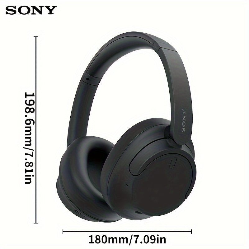 Sony WH-CH720N Wireless Headphones, Active Noise Cancellation, Touch Control