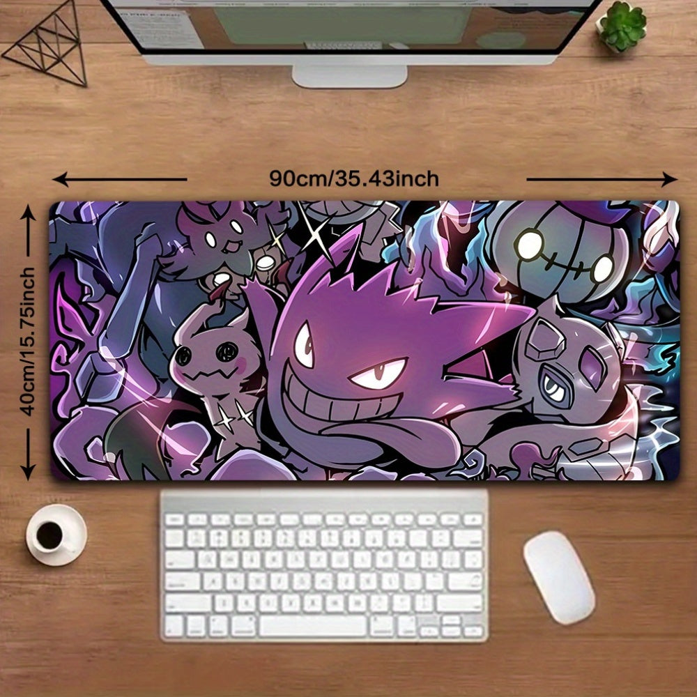 1pc Popular Classic Animation Cartoon Game Cute Interesting Handsome Cool Purple Ghost Elf Gaming Mouse Pad