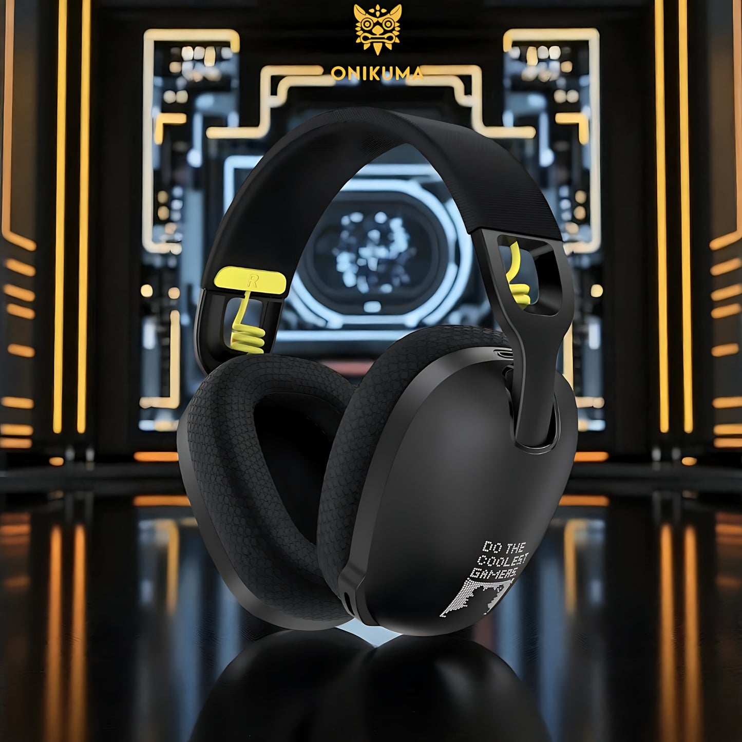 ONIKUMA Wireless Gaming Headset for Xbox/PC/PS5 - 2.4G Wireless & Wired