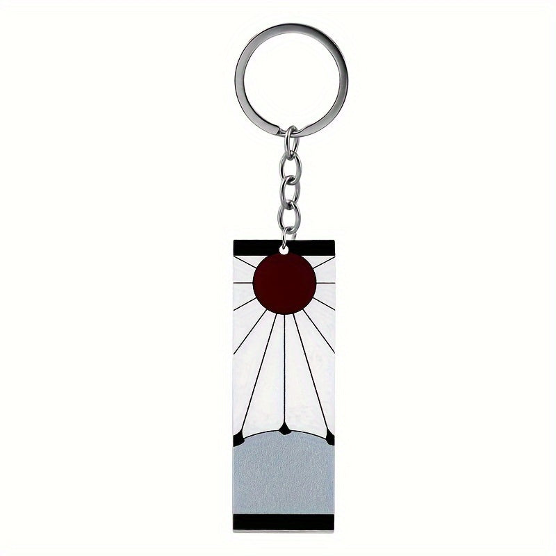 Anime Ghost Slayer Keychain For Men, Ghost Keychain For Men, Cosplay Jewelry For Men
