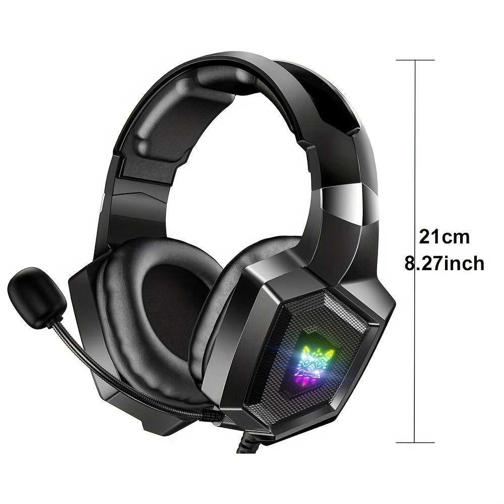 ONIKUMA K8 Gaming Headset Lightweight Fashionable Cool Wired Stereo Gaming Headphone