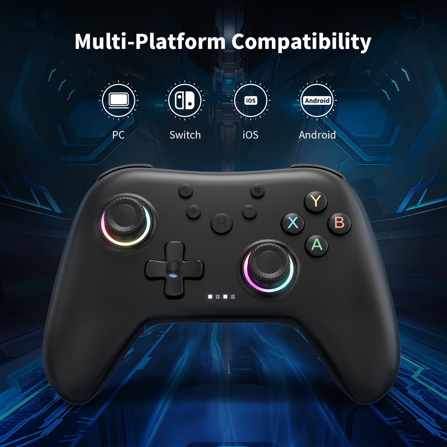 AceGamer Aurora Generation 2, 4G Wireless Wireless Controller for PC/ Android/ Switch/ iOS/