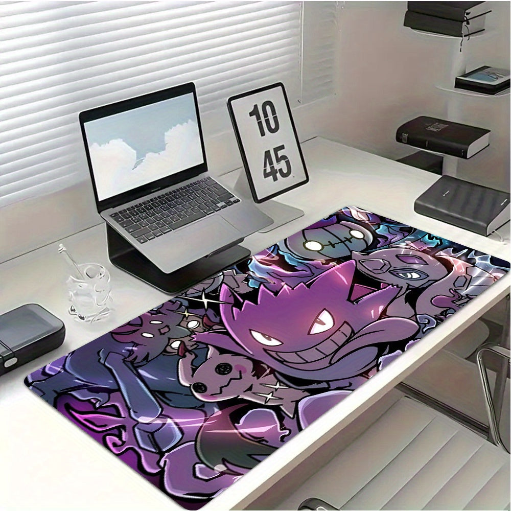 1pc Popular Classic Animation Cartoon Game Cute Interesting Handsome Cool Purple Ghost Elf Gaming Mouse Pad
